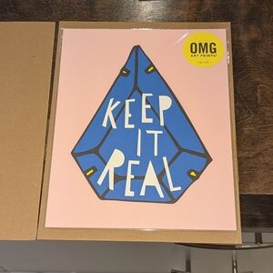 Ban.Do Keep It Real 8x10 Art Print